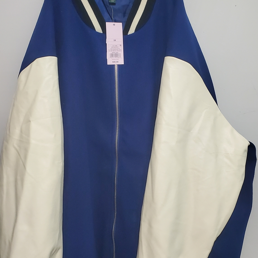 Wild Fable Navy and White Jacket